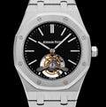 Royal Oak Tourbillon Plateado con Esfera Negra