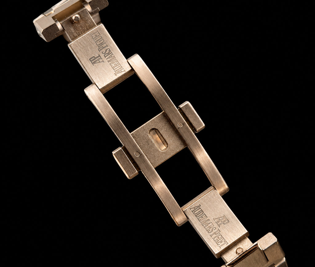Royal Oak Calendario Perpetuo Oro Rosa y Azul Estelar