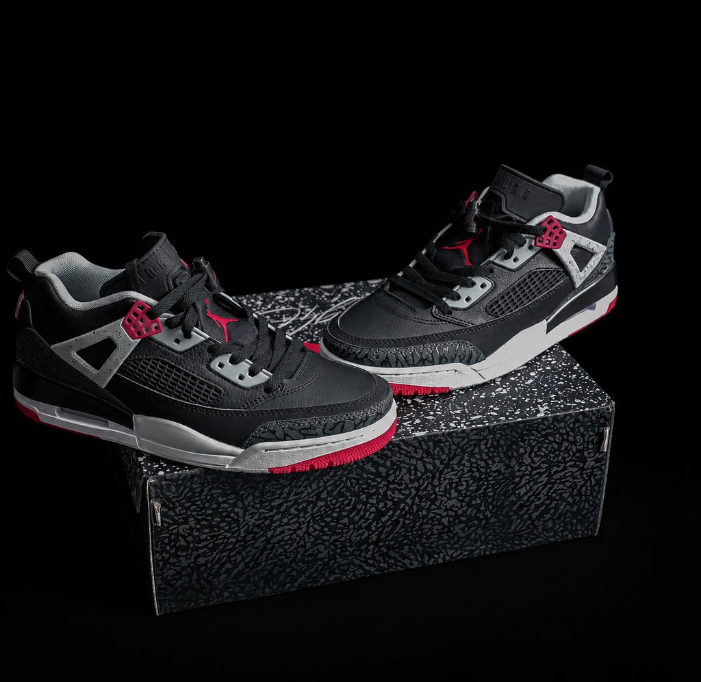 Spizike Low Black, Grey & Pink