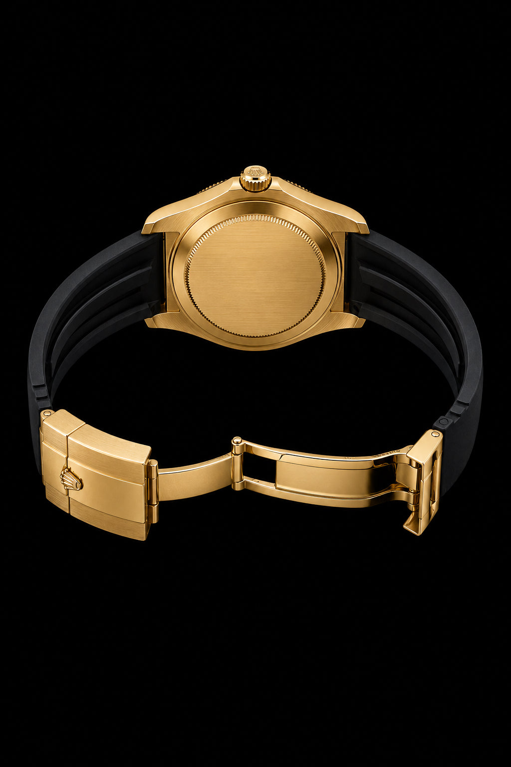 Sky-Dweller Dorado con Esfera Negra