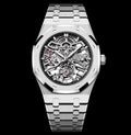 Royal Oak Tourbillon Esqueletizado Negro y Plateado