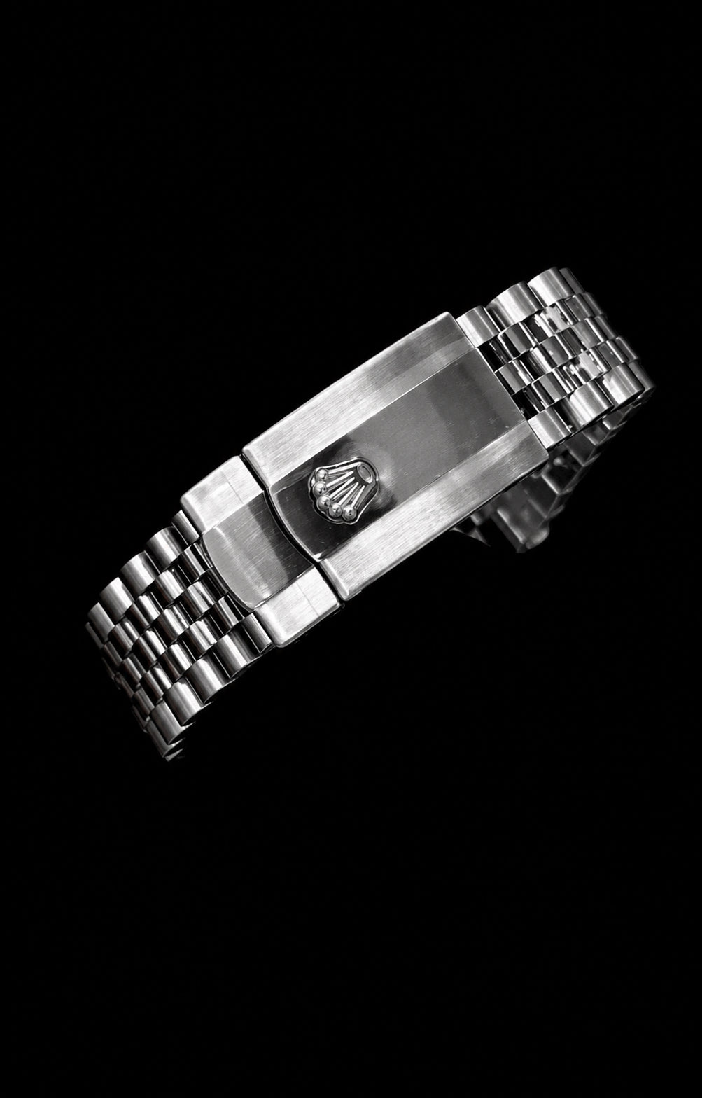 Day Date plateado con esfera verde