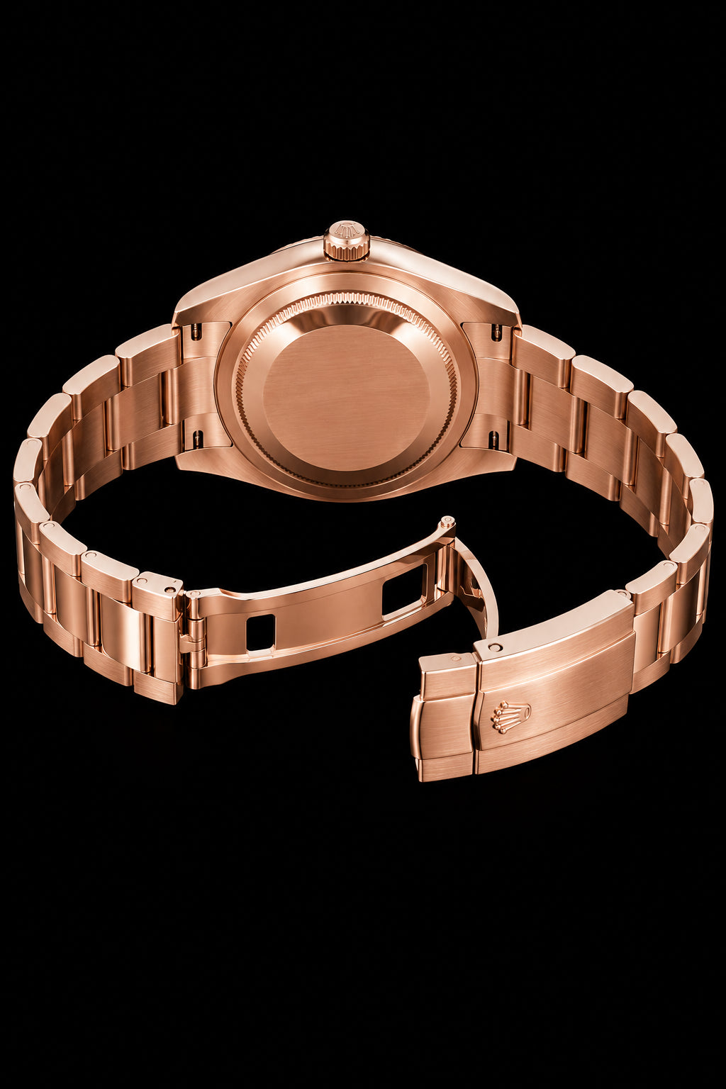 Sky-Dweller Oro Rosa con Esfera Azul Petróleo