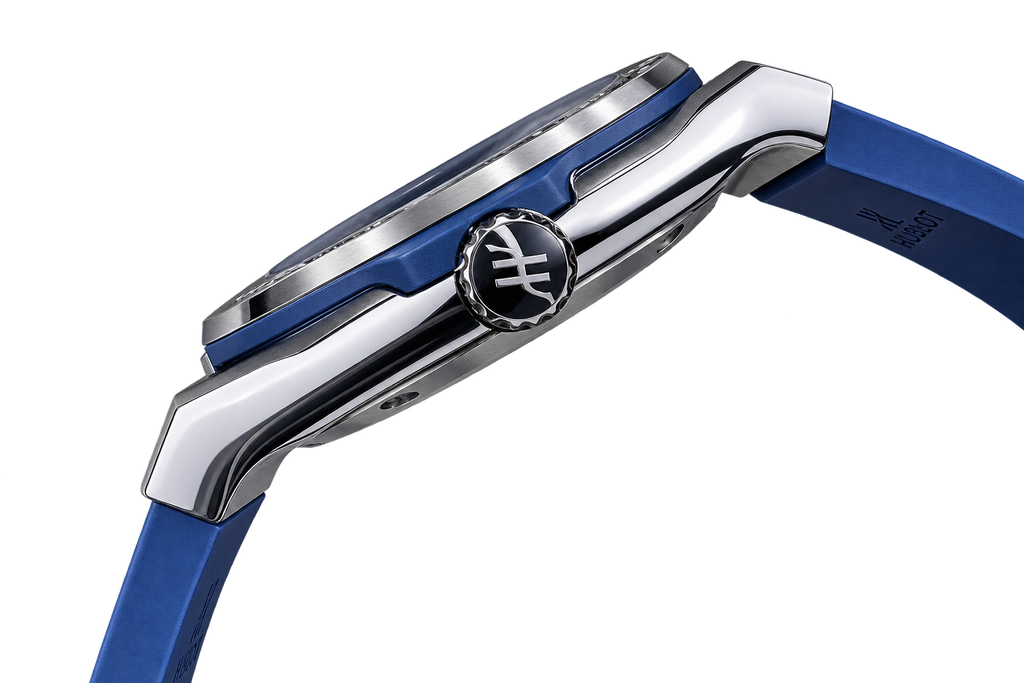 Reloj Automático de Lujo — Esfera Azul