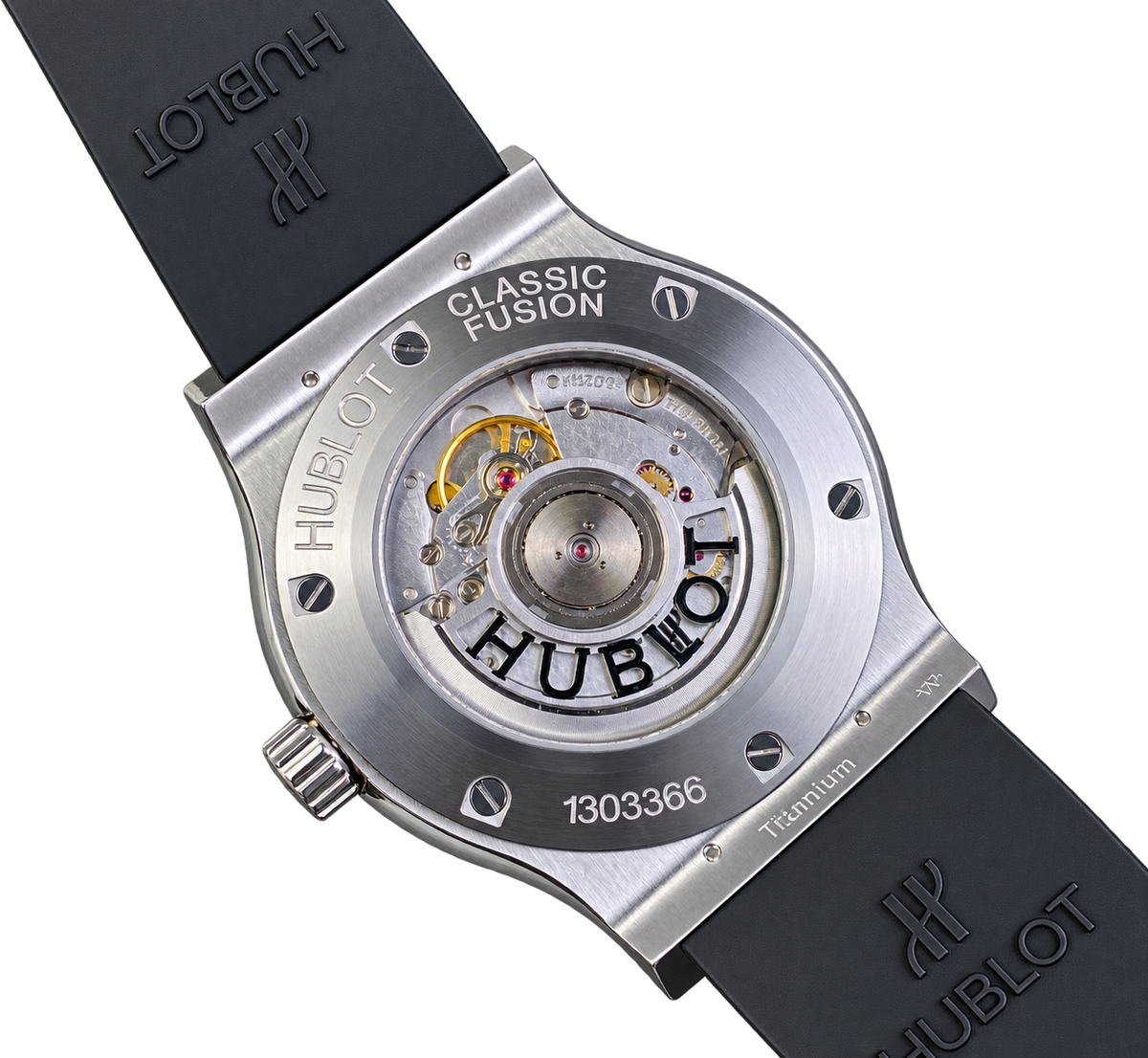 Reloj automático de lujo con esfera blanca y acentos en tono champán