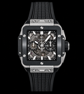 Reloj cronógrafo automático esqueletado de lujo.