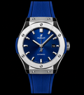 Reloj Automático de Lujo — Esfera Azul