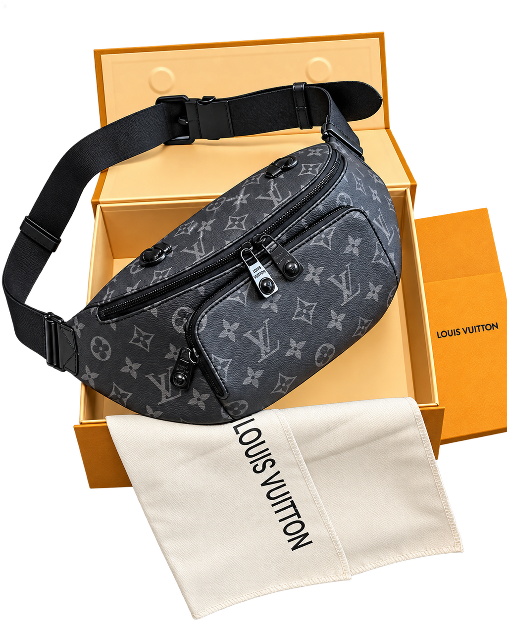 Riñonera Monogram Eclipse – Presencia que no pasa desapercibida