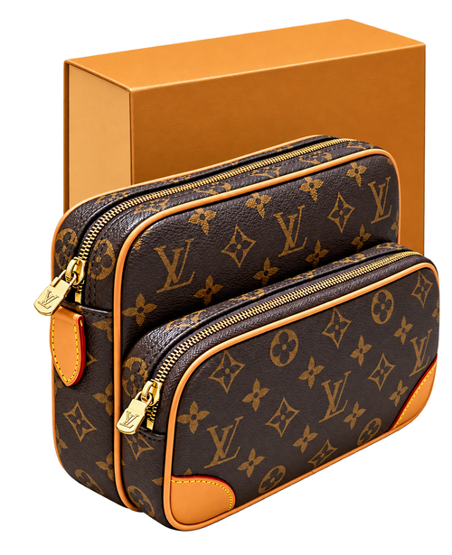 Bolso Bandolera Doble Compartimento Monogram — Clásico Reinventado