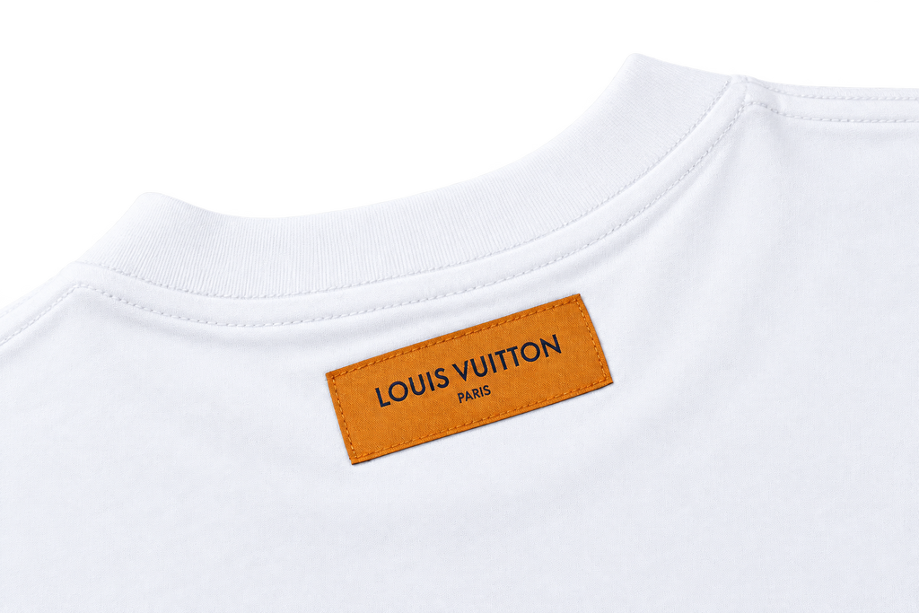 Camiseta Blanca con Print "Alfabeto de Íconos" — Calidad Premium