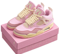 Silueta retro 4 en clave rosa pastel