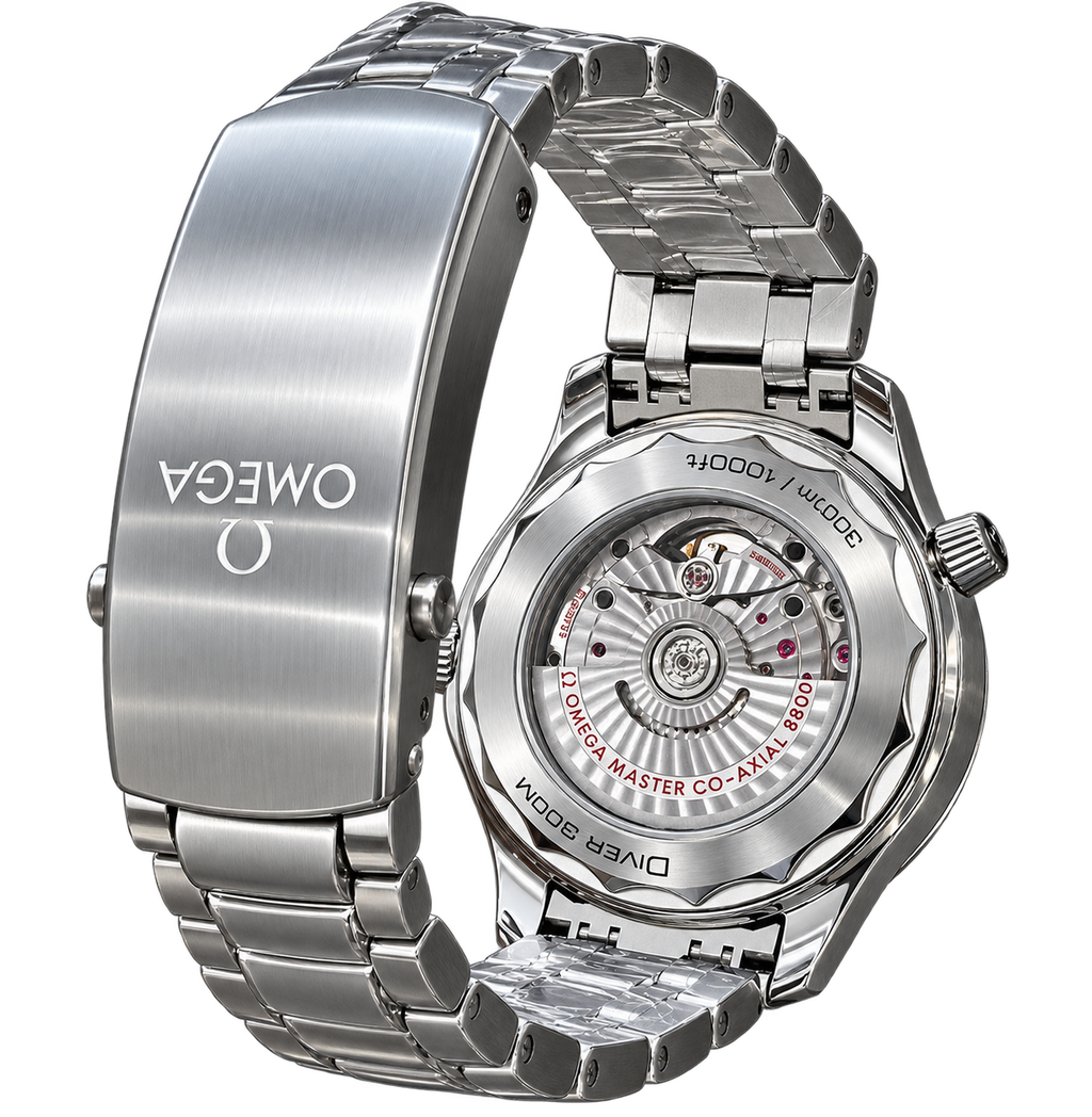 Reloj Diver Blanco Acero — Edición Profesional