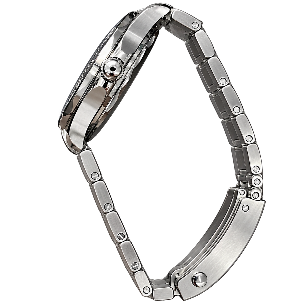 Reloj Diver Blanco Acero — Edición Profesional