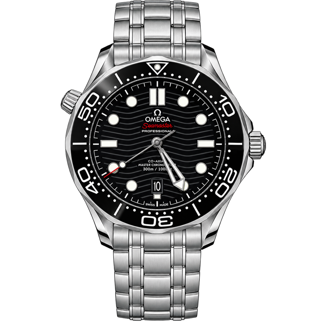 Reloj Diver Negro Acero — Edición Profesional