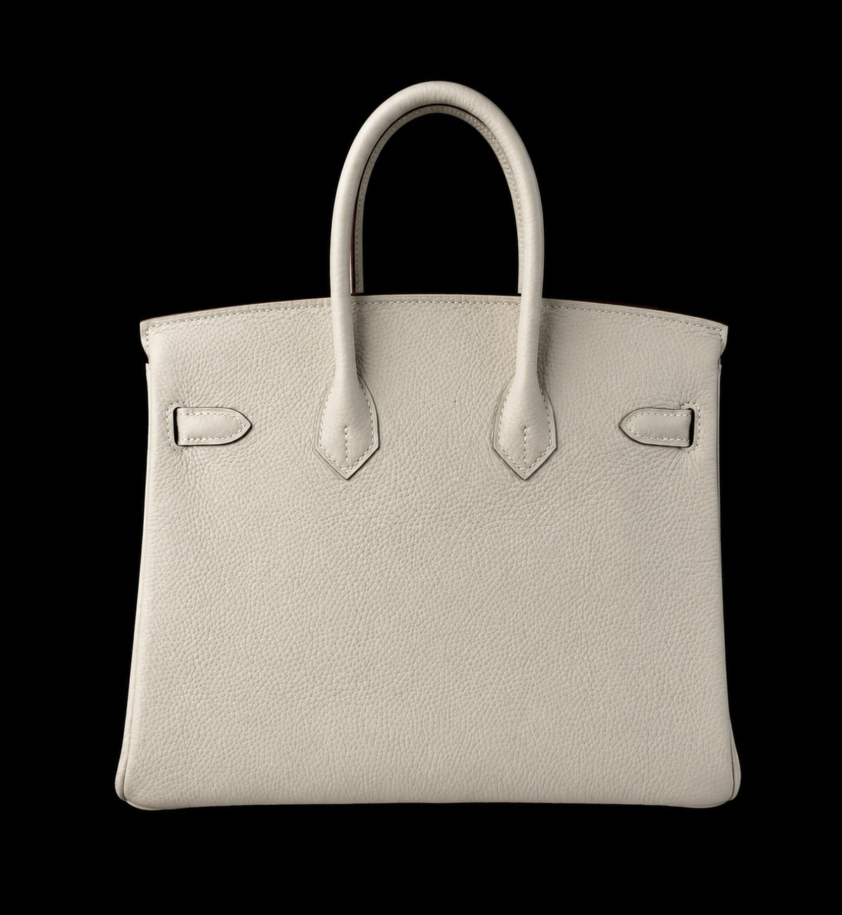 Bolso de Mano Beige Estructurado