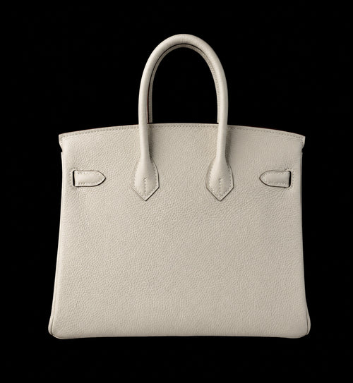 Bolso de Mano Beige Estructurado
