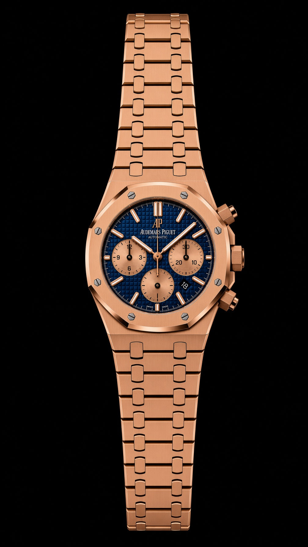 AP Royal Oak Cronógrafo – Rosado y Azul